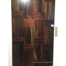 Revestimento interno de madeira do jacarandá natural liso luxuoso de Indonésia